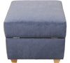 Small Florence Storage footstool in Chenille Velvet