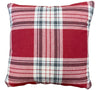 Glenmore Red Check Cushion