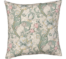  Golden Lily Linen/Blush cushion