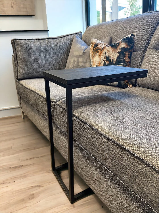 Black Iron side table