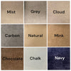 Choice of fabric colours
