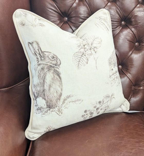 Squirrel & Hedgehog Scatter Cushion