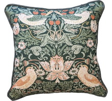  William Morris At Home x Strawberry Thief Nettle Scatter cushion