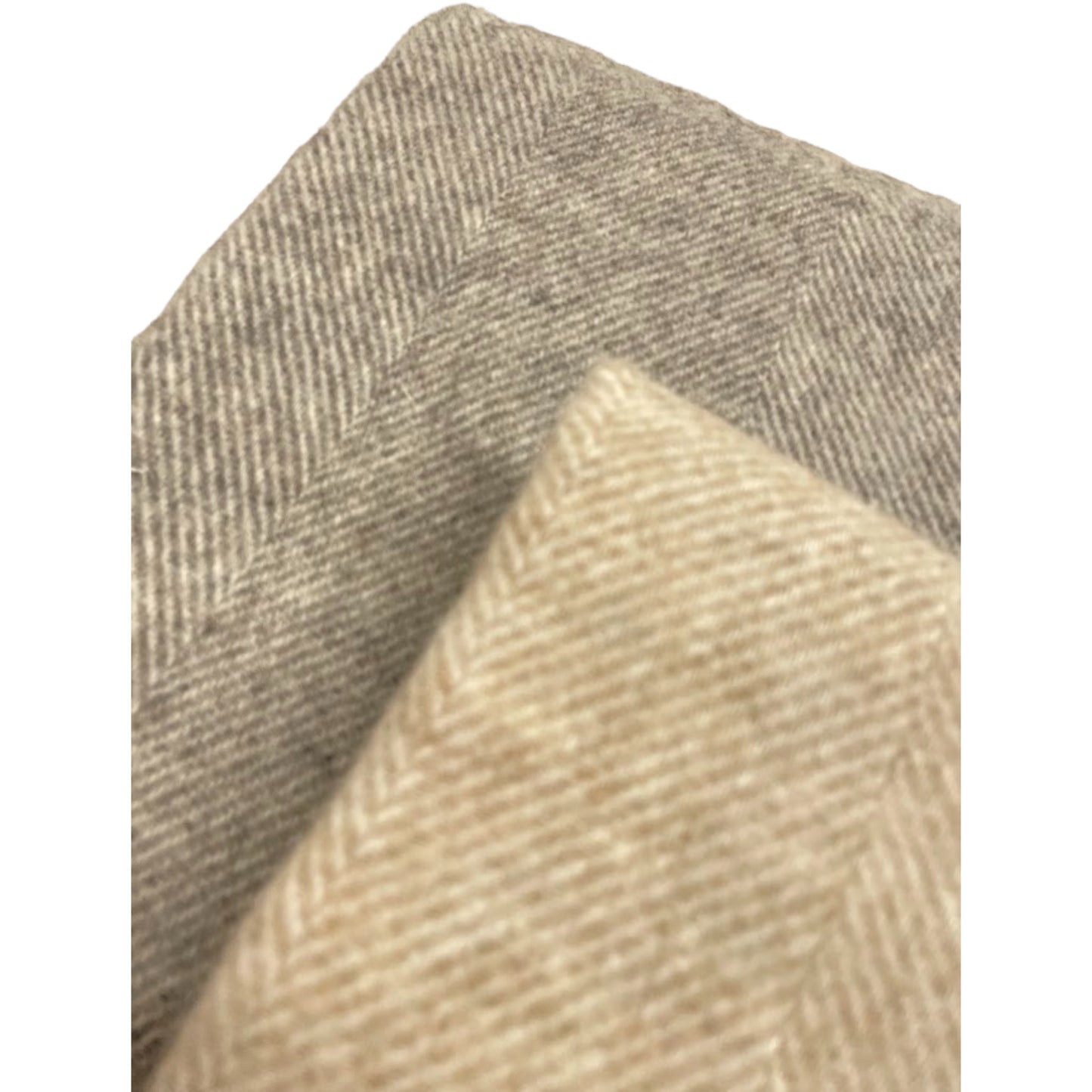 Herringbone Wool Throw/Blanket