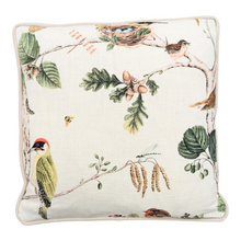  Woodland Chorus in Multi Linen Scatter Cushion
