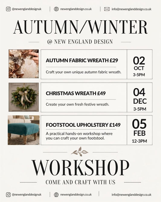 Craft, Connect & Create: Our Autumn & Winter Workshops