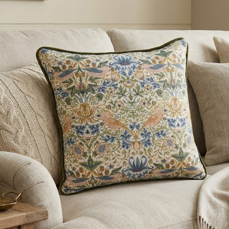 Strawberry Thief Scatter cushion