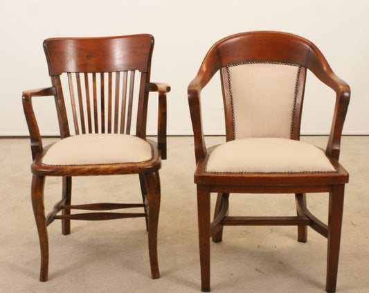 Antique Dining chairs in Pimlico Chalk