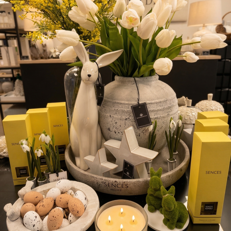 White ceramic pumpkin with stars