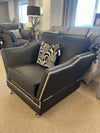 Ex Display Eaton Chair in Black Leather