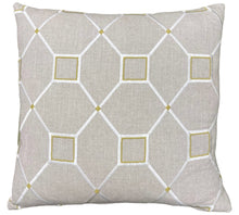  Sanderson Baroque Trellis Daffodil/Linen Scatter Cushion