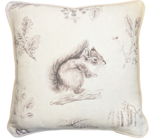  Squirrel & Hedgehog Scatter Cushion