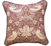 William Morris At Home x Strawberry Thief Madder Scatter cushion