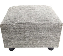  Full Classic footstool in Fleck Chenille