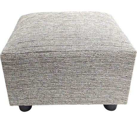 Full Classic footstool in Fleck Chenille