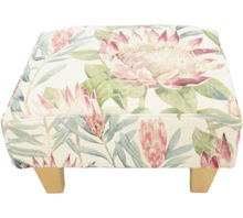  Half Classic in Sanderson Pink King Protea - New England Sofa Design