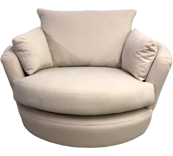 Swivel Cuddle Chair - New England Sofa Design